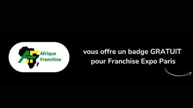 Obtenez votre accès exclusif à Franchise Expo Paris 2025