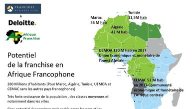 Créer sa franchise au Maghreb et en Afrique. Replay Gratuit du webinar du 21 janvier
