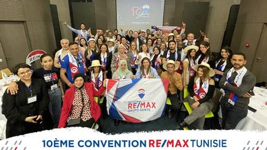Un double anniversaire inoubliable : La 10ème Édition de la Convention et le 10ème anniversaire de RE/MAX Tunisie !