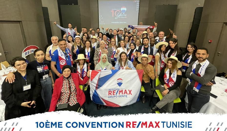 Un double anniversaire inoubliable : La 10ème Édition de la Convention et le 10ème anniversaire de RE/MAX Tunisie !
